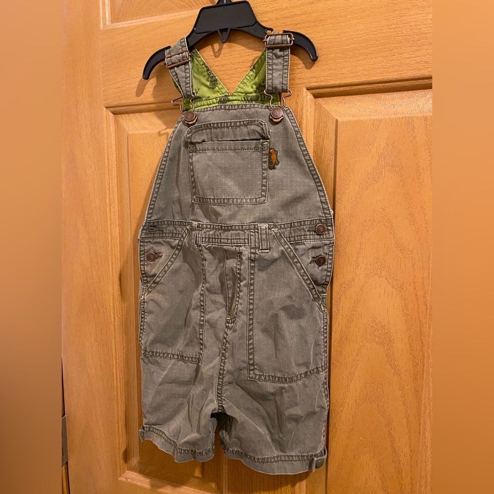 Gymboree Olive Green Kids Overalls